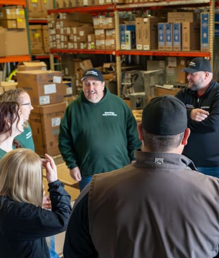 COH technician offering maintenance plans for HVAC services
