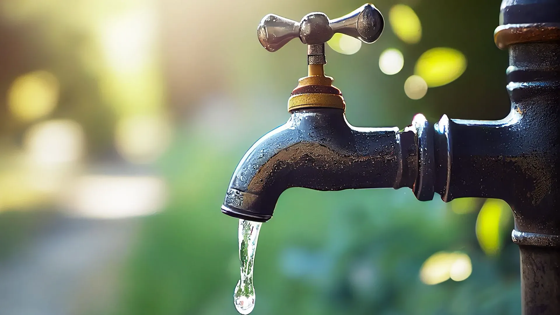 working outdoor faucet after winter plumbing services in Bend home